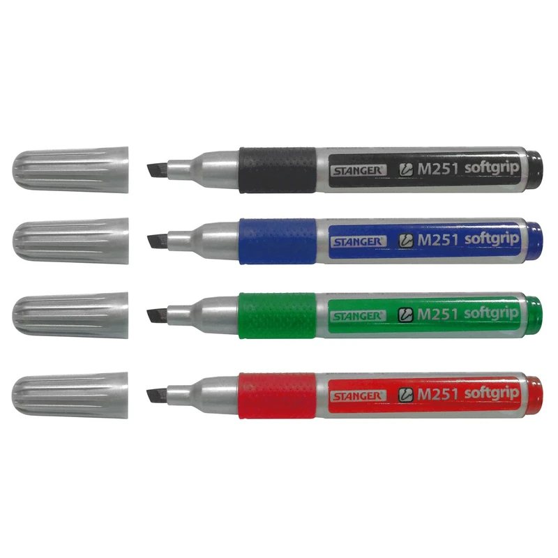 Silverline Stanger 712514 Set of 4 M251 Chissel softgrip BK 1–4 MM - Image 1