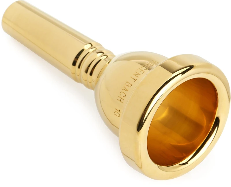 Vincent Bach Mouthpiece Tenor and Bass Trombone Standard Series 341 Model 1G Gold