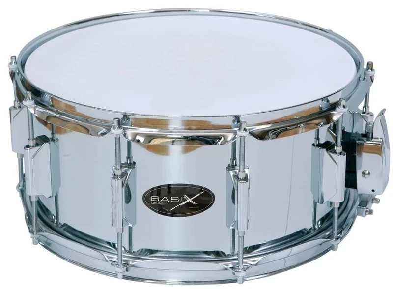 PURE GEWA Snare Drum Classic Steel 14x6.5" chrome-plated steel