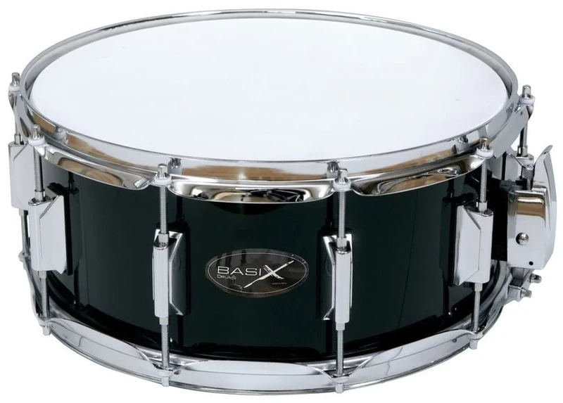 PURE GEWA Snare Drum Classic Wood 14x6.5" poplar shell black wrapped