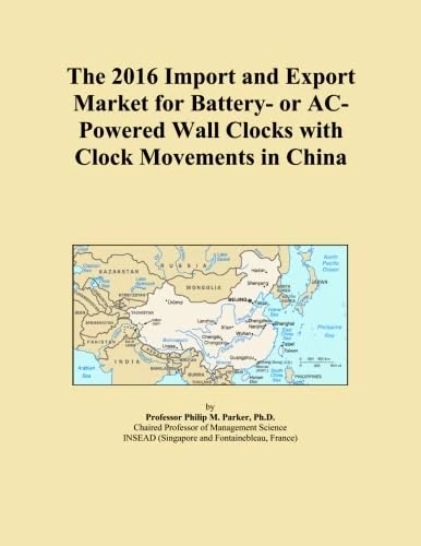 The 2016 Import and Export Market for Battery- or AC-Powered Wall Clocks with Clock Movements in China