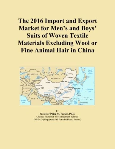 The 2016 Import and Export Market for Men's and Boys' Suits of Woven Textile Materials Excluding Wool or Fine Animal Hair in China