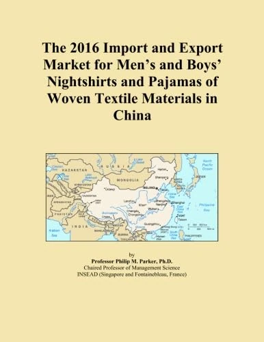 The 2016 Import and Export Market for Men's and Boys' Nightshirts and Pajamas of Woven Textile Materials in China