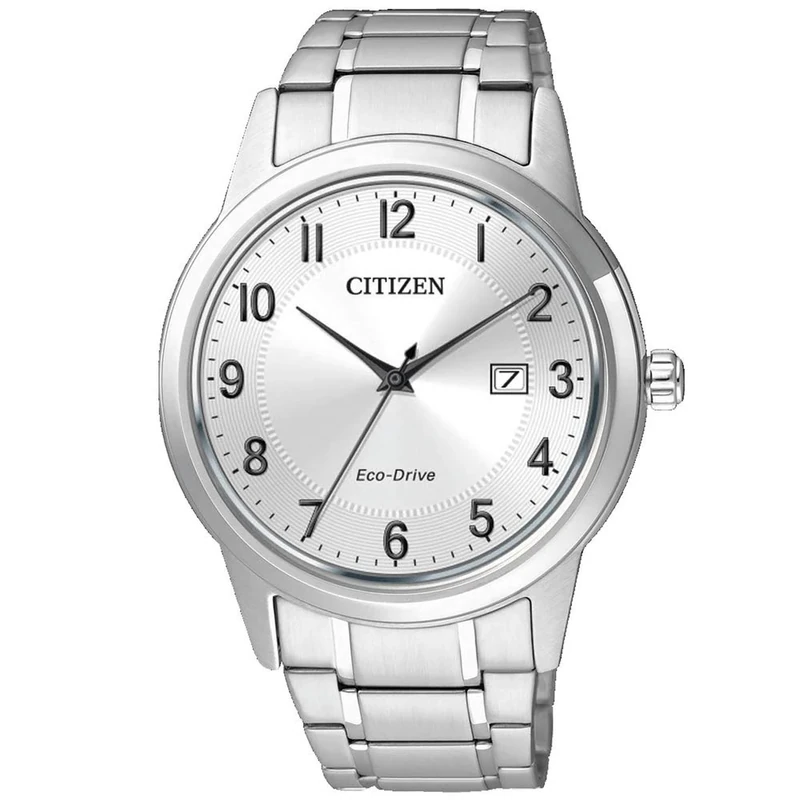Citizen Men's Analogue Eco-Drive Watch with Stainless Steel Strap AW1231-58B