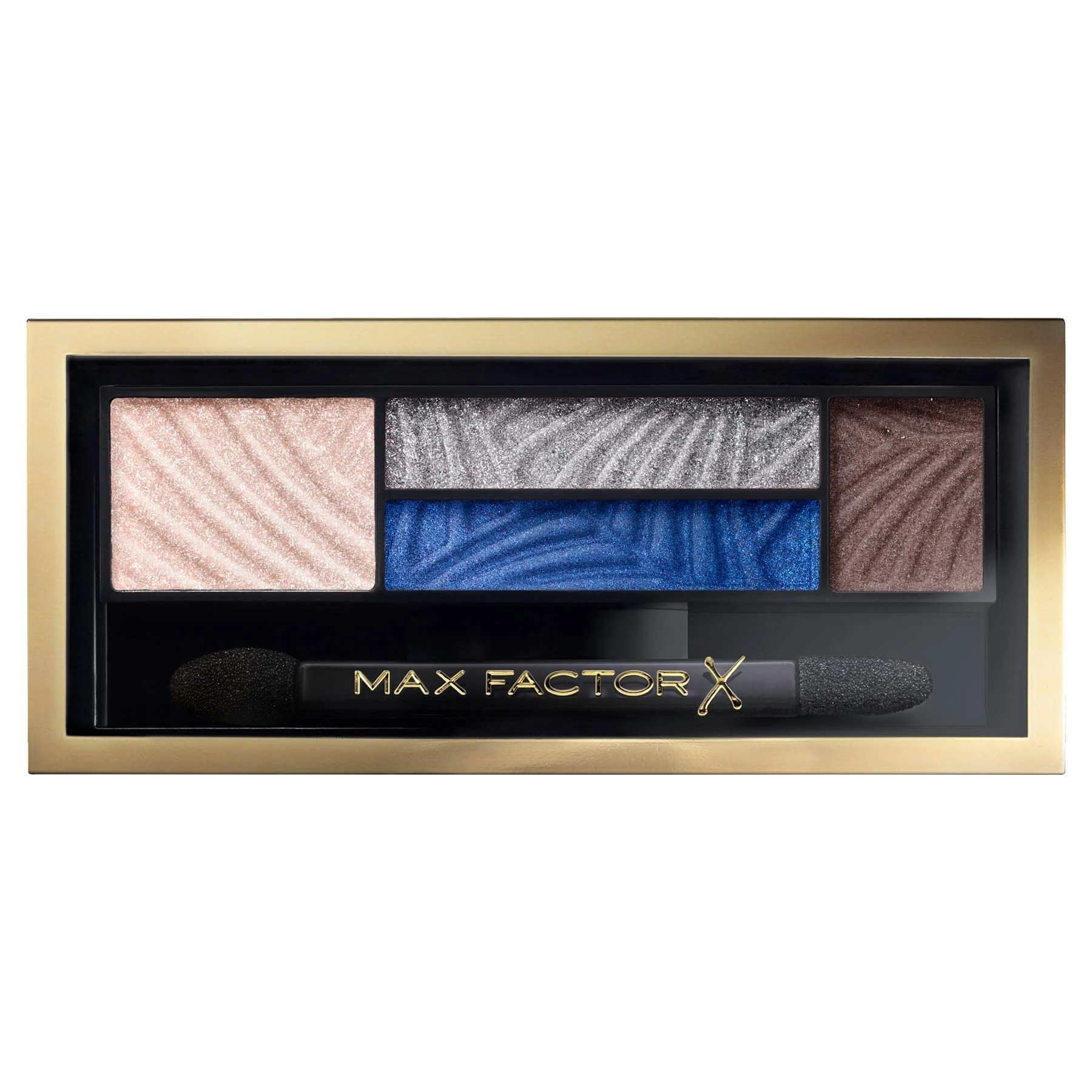 Max Factor Eyeshadow Palette Smokey Eye Drama Kit, 1.8 g, Number 6, Azure Allure