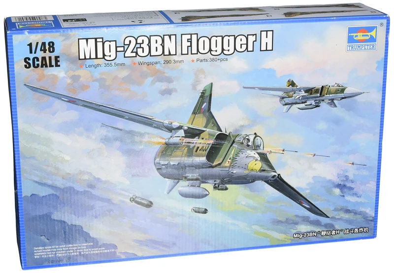 Trumpeter 05801 Model Kit MiG-23Bn Flogger H