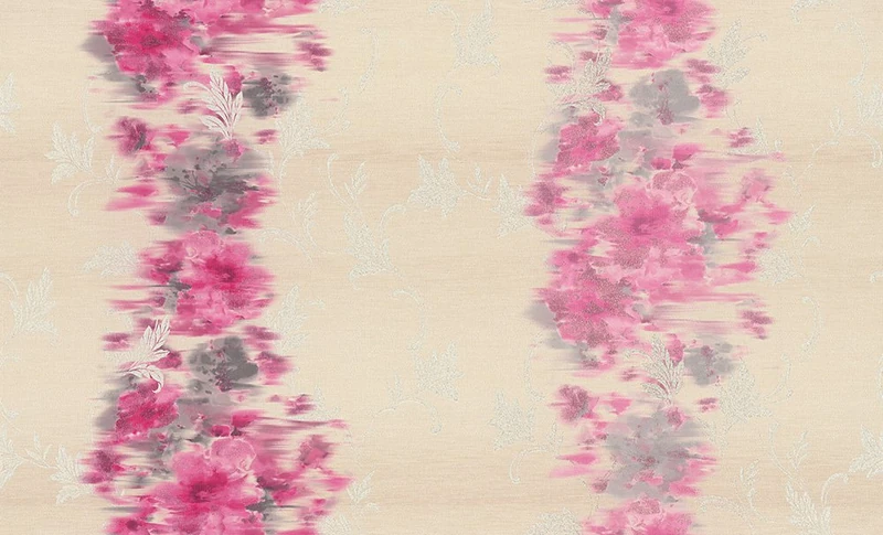 A.S. Création Garden of Eden 300821 Patterned Wallpaper with Glitter Finely Structured Purple/Grey/Beige, Beige, 300821 - Image 1