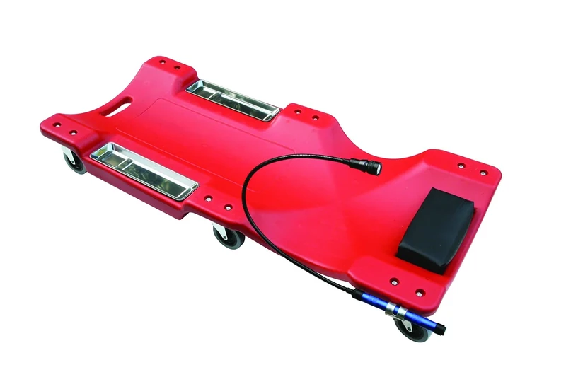 Hilka 82680230 40-Inch Creeper with Magnetic Tray and LED Light - Image 1
