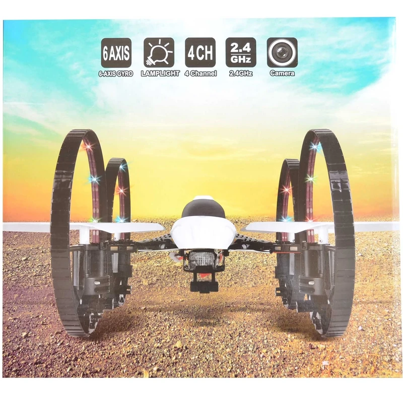 360 Degree RC Helicopter/Car with Camera 4 Channel Drone Quadcopter 6 Axis with Camera