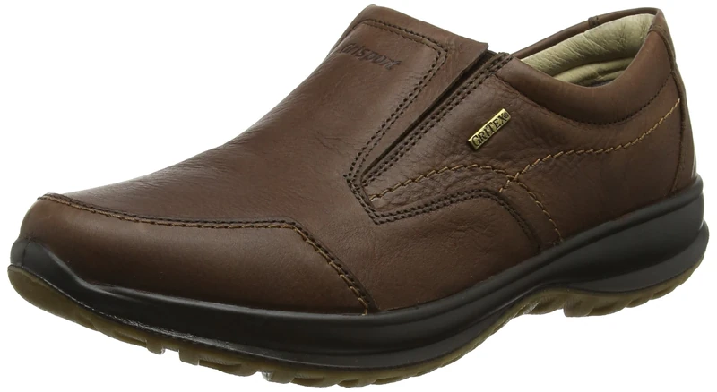 Grisport Men's Melrose Slip on shoes, Brown, 8 UK