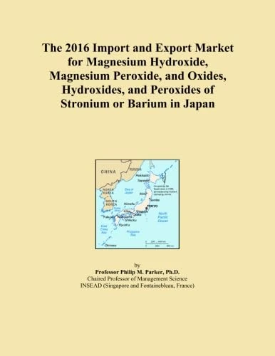 The 2016 Import and Export Market for Magnesium Hydroxide, Magnesium Peroxide, and Oxides, Hydroxides, and Peroxides of Stronium or Barium in Japan