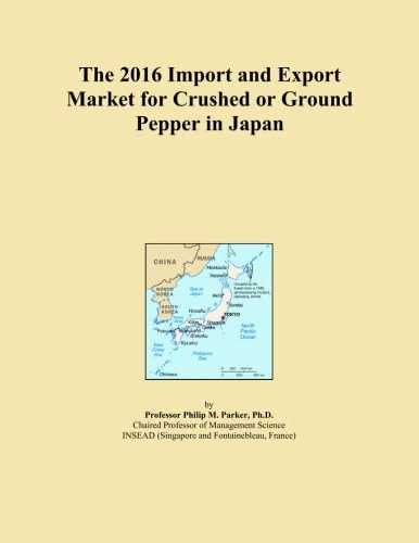 The 2016 Import and Export Market for Crushed or Ground Pepper in Japan
