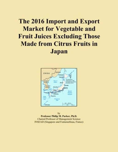 The 2016 Import and Export Market for Vegetable and Fruit Juices Excluding Those Made from Citrus Fruits in Japan