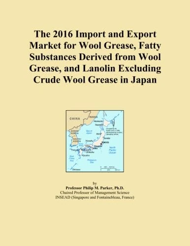 The 2016 Import and Export Market for Wool Grease, Fatty Substances Derived from Wool Grease, and Lanolin Excluding Crude Wool Grease in Japan