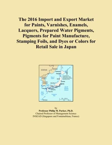 The 2016 Import and Export Market for Paints, Varnishes, Enamels, Lacquers, Prepared Water Pigments, Pigments for Paint Manufacture, Stamping Foils, and Dyes or Colors for Retail Sale in Japan