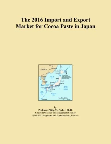 The 2016 Import and Export Market for Cocoa Paste in Japan