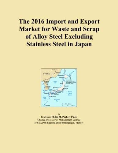 The 2016 Import and Export Market for Waste and Scrap of Alloy Steel Excluding Stainless Steel in Japan
