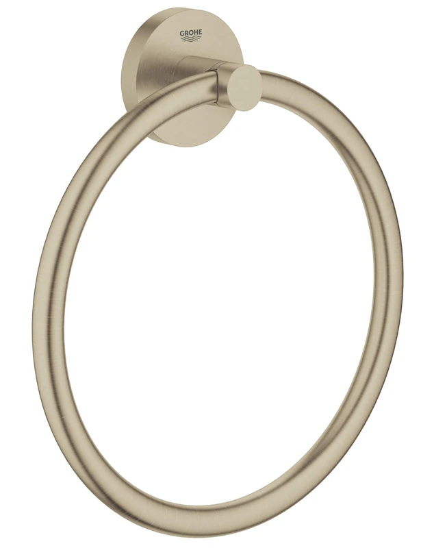 GROHE Essentials New Towel Ring Brushed Nickel 40365EN1
