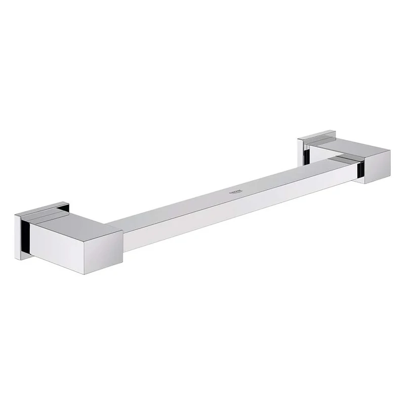 GROHE 40514001 Essentials Cube Grip Bar, 340 mm, StarLight Chrome Finish