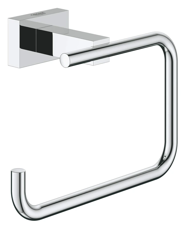 GROHE 40507001 Essentials cube Wall Mounted Roll Holder Silver