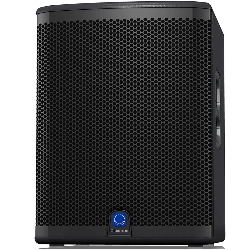 Turbosound iQ15B 3000 Watt 15" Powered Subwoofer with Klark Teknik DSP Technology, Speaker Modelling and ULTRANET Networking, Pc compatible only