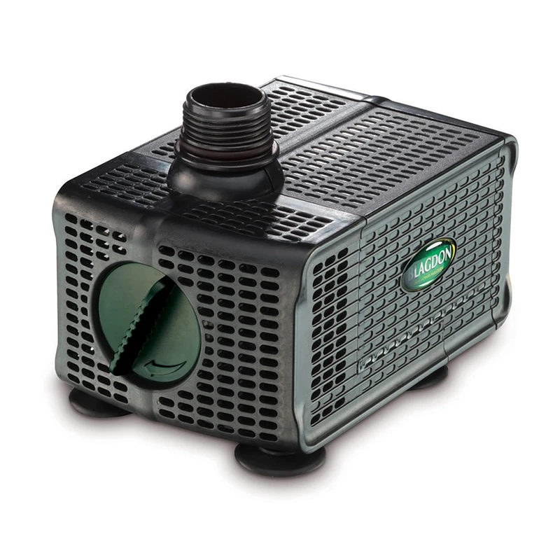Blagdon Water Feature Pump with Auto Shut Off Sensor Prevents Burnout, Adjustable Flow Control, Reduced Cleaning, 3 Hose Fitting Adaptors, Pumps up to 2000 Litres/Hour, Max Pumping Height 1.8m