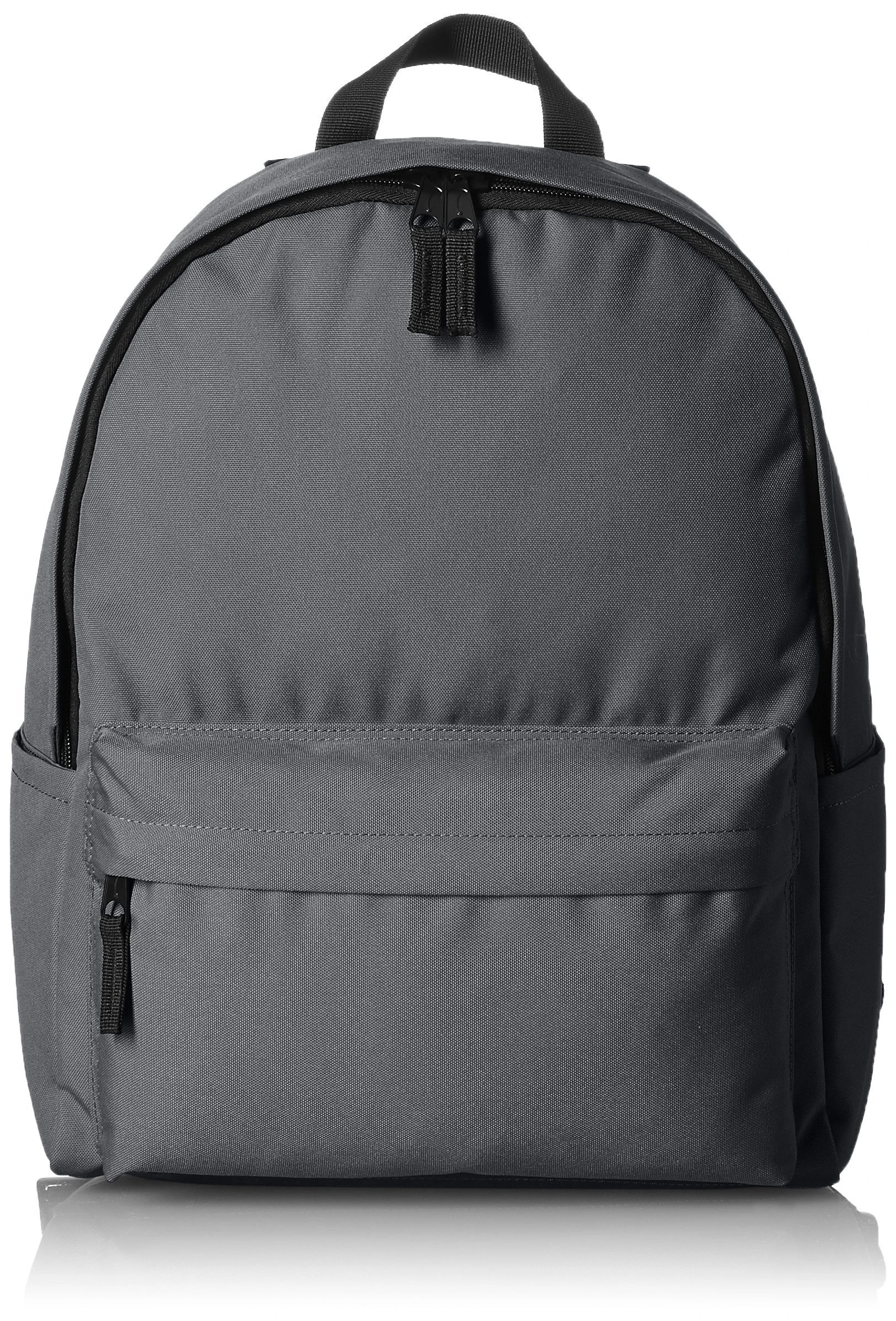 Amazon Basics, Classic/Casual/School Backpack, Grey, 1-Pack