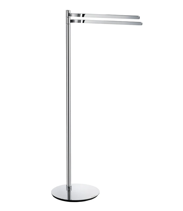 Smedbo "Outline" Double Towel Rail Free Standing, Polished Chrome
