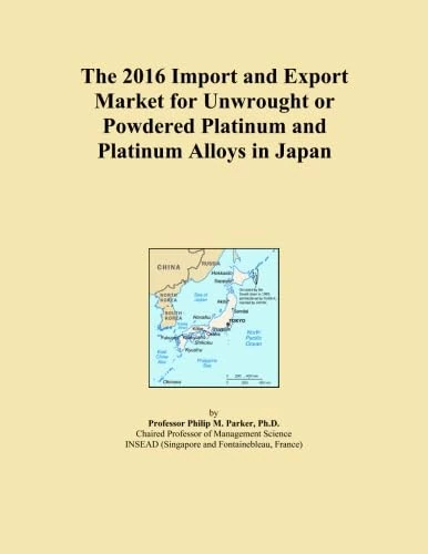The 2016 Import and Export Market for Unwrought or Powdered Platinum and Platinum Alloys in Japan
