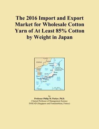 The 2016 Import and Export Market for Wholesale Cotton Yarn of At Least 85% Cotton by Weight in Japan