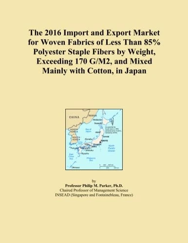 The 2016 Import and Export Market for Woven Fabrics of Less Than 85% Polyester Staple Fibers by Weight, Exceeding 170 G/M2, and Mixed Mainly with Cotton, in Japan