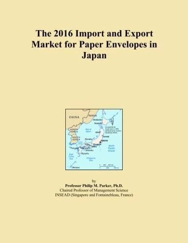 The 2016 Import and Export Market for Paper Envelopes in Japan