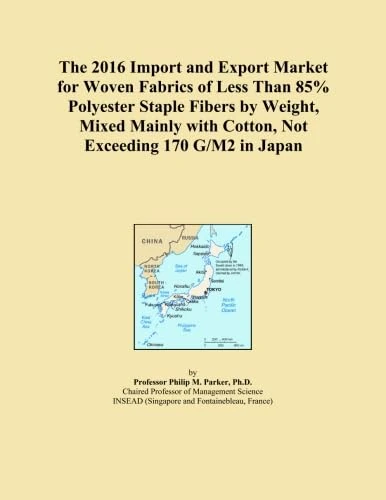 The 2016 Import and Export Market for Woven Fabrics of Less Than 85% Polyester Staple Fibers by Weight, Mixed Mainly with Cotton, Not Exceeding 170 G/M2 in Japan