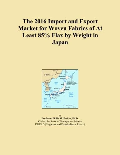 The 2016 Import and Export Market for Woven Fabrics of At Least 85% Flax by Weight in Japan