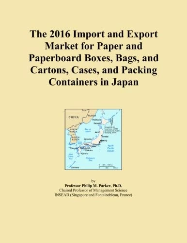 The 2016 Import and Export Market for Paper and Paperboard Boxes, Bags, and Cartons, Cases, and Packing Containers in Japan