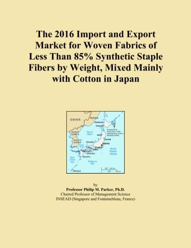 The 2016 Import and Export Market for Woven Fabrics of Less Than 85% Synthetic Staple Fibers by Weight, Mixed Mainly with Cotton in Japan