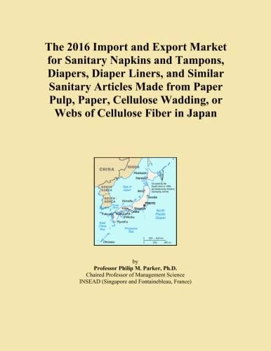 The 2016 Import and Export Market for Sanitary Napkins and Tampons, Diapers, Diaper Liners, and Similar Sanitary Articles Made from Paper Pulp, Paper, ... Wadding, or Webs of Cellulose Fiber in Japan