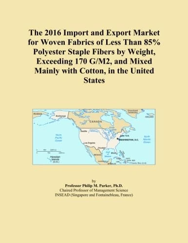 The 2016 Import and Export Market for Woven Fabrics of Less Than 85% Polyester Staple Fibers by Weight, Exceeding 170 G/M2, and Mixed Mainly with Cotton, in the United States
