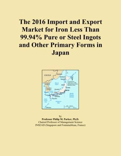 The 2016 Import and Export Market for Iron Less Than 99.94% Pure or Steel Ingots and Other Primary Forms in Japan