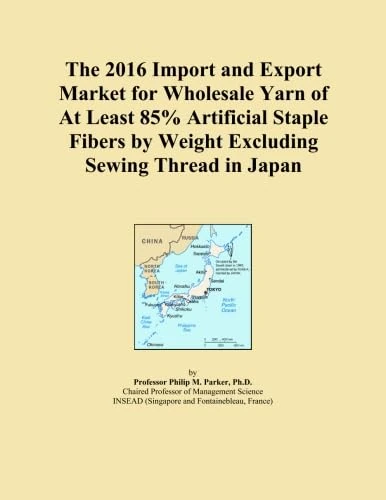 The 2016 Import and Export Market for Wholesale Yarn of At Least 85% Artificial Staple Fibers by Weight Excluding Sewing Thread in Japan