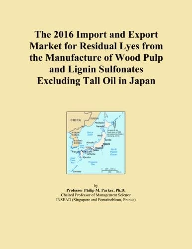 The 2016 Import and Export Market for Residual Lyes from the Manufacture of Wood Pulp and Lignin Sulfonates Excluding Tall Oil in Japan