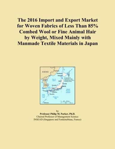 The 2016 Import and Export Market for Woven Fabrics of Less Than 85% Combed Wool or Fine Animal Hair by Weight, Mixed Mainly with Manmade Textile Materials in Japan