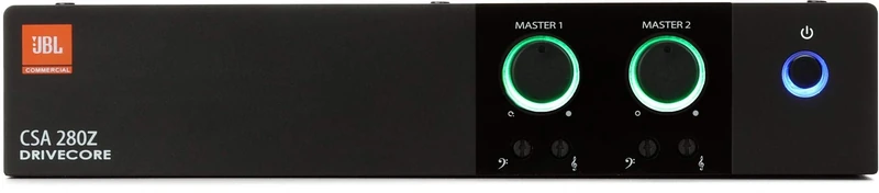 JBL Professional CSA280Z Commercial Series Two-Channel 80-Watt Power Amplifier
