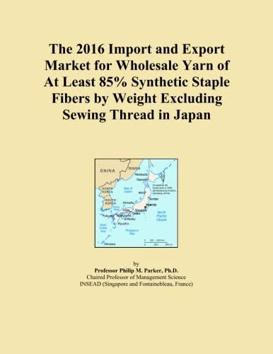 The 2016 Import and Export Market for Wholesale Yarn of At Least 85% Synthetic Staple Fibers by Weight Excluding Sewing Thread in Japan