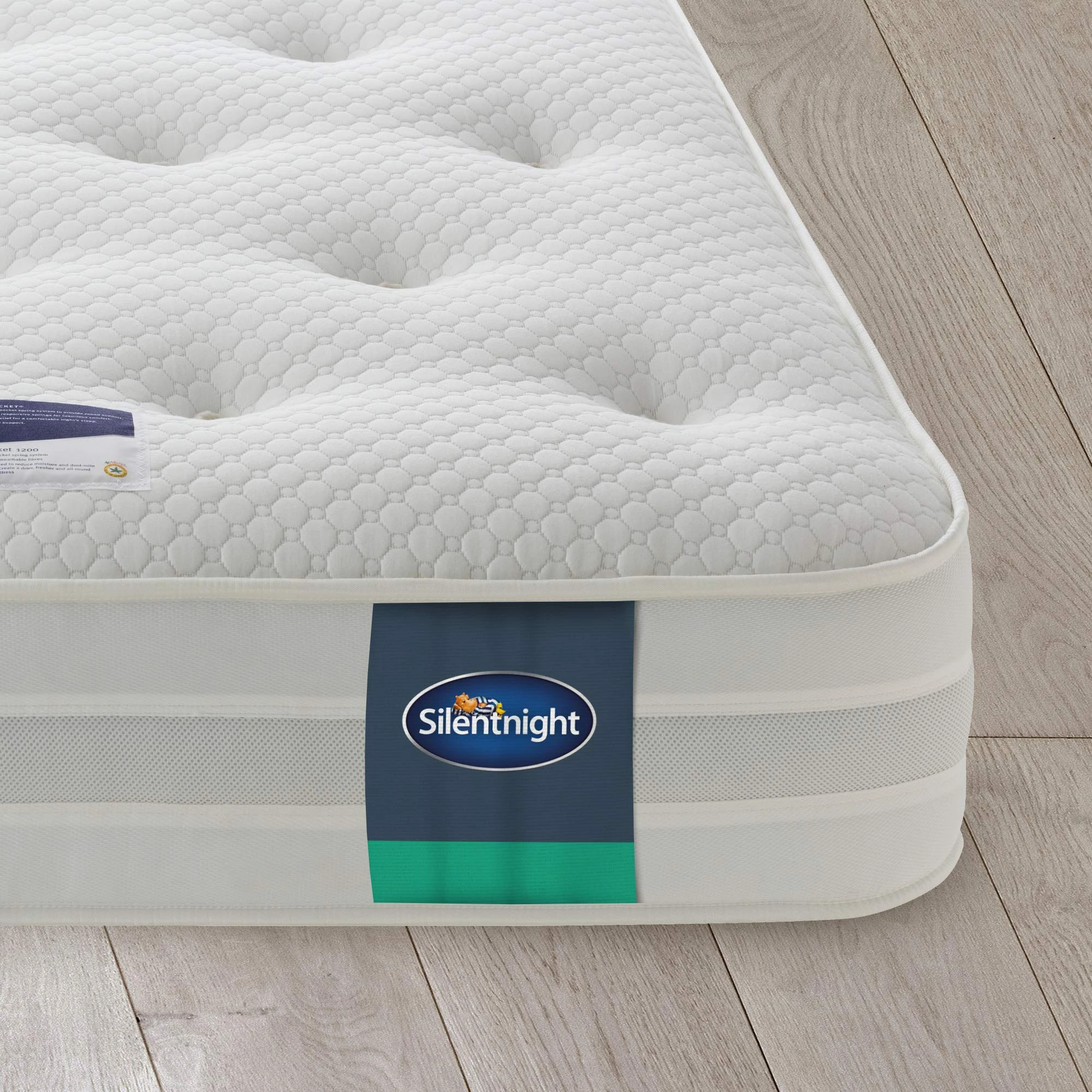 Silentnight 1200 Eco Comfort Mattress | Pocket | Medium Firm | Single