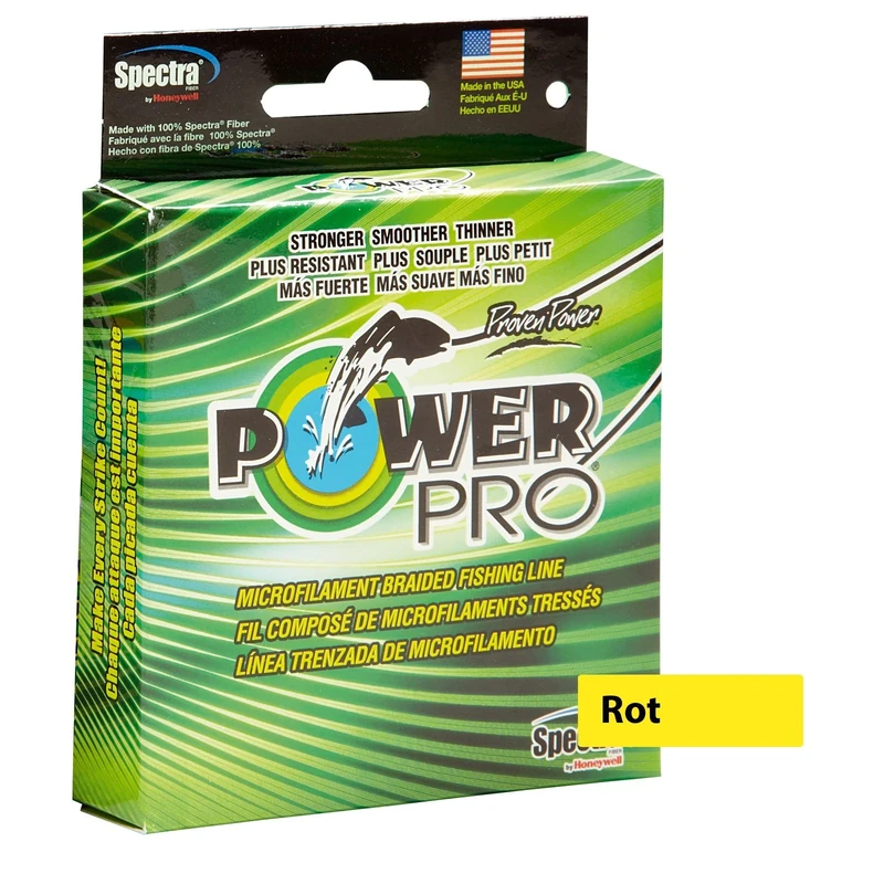 SHIMANO Power Pro Braided Fishing Line 0.10 mm 5 kg Red - 2740 m