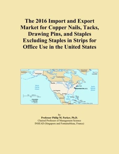 The 2016 Import and Export Market for Copper Nails, Tacks, Drawing Pins, and Staples Excluding Staples in Strips for Office Use in the United States