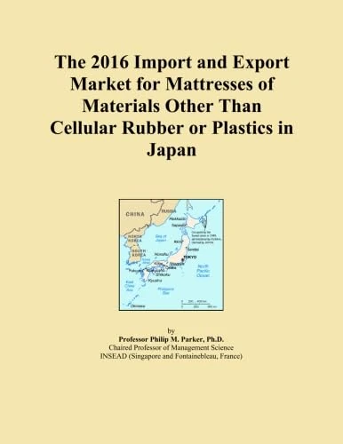 The 2016 Import and Export Market for Mattresses of Materials Other Than Cellular Rubber or Plastics in Japan