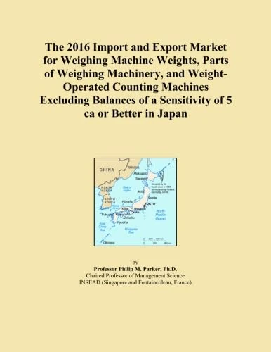 The 2016 Import and Export Market for Weighing Machine Weights, Parts of Weighing Machinery, and Weight-Operated Counting Machines Excluding Balances of a Sensitivity of 5 ca or Better in Japan