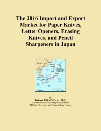 The 2016 Import and Export Market for Paper Knives, Letter Openers, Erasing Knives, and Pencil Sharpeners in Japan